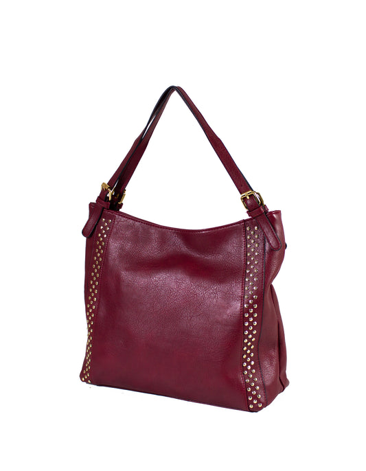 BORSA A MANO CON BORCHIE - Y1065