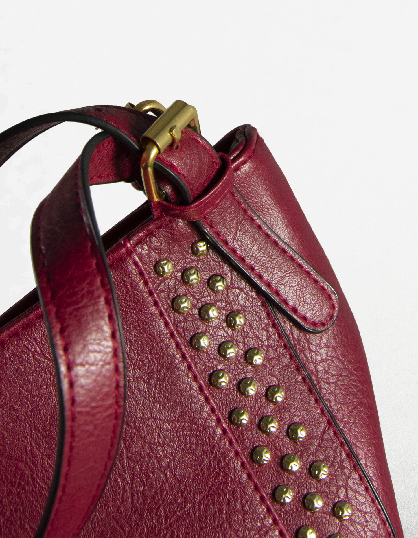 BORSA A MANO CON BORCHIE - Y1065