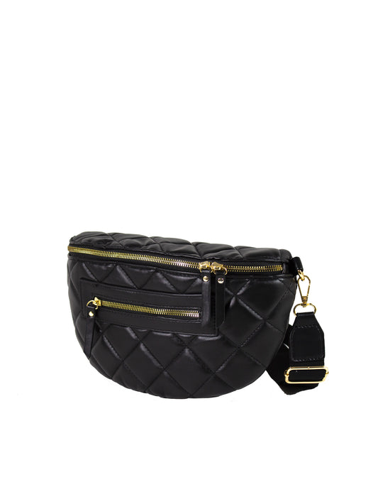 MARSUPIO MATELASSE DOPPIA ZIP - 60179-1