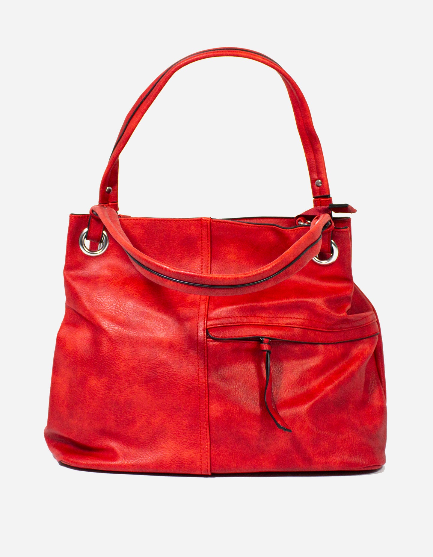 Shopping bag con zip laterale