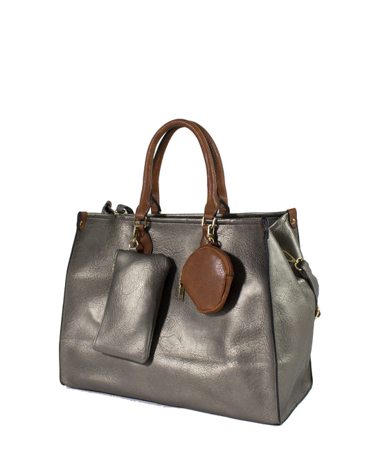 BORSA A MANO DOPPIO BORSELLO - 01093-3