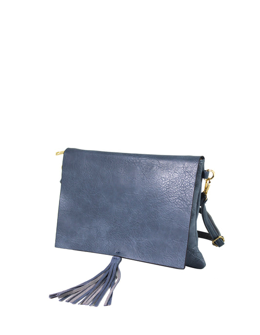 POCHETTE MATELASSE CON FRANGIA - 9285-1