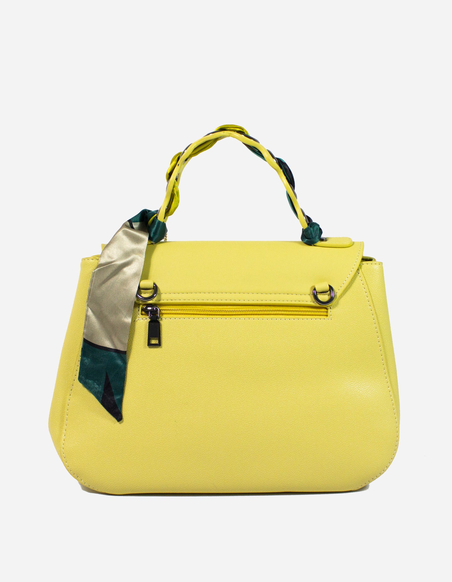 Borsa con manico foulard