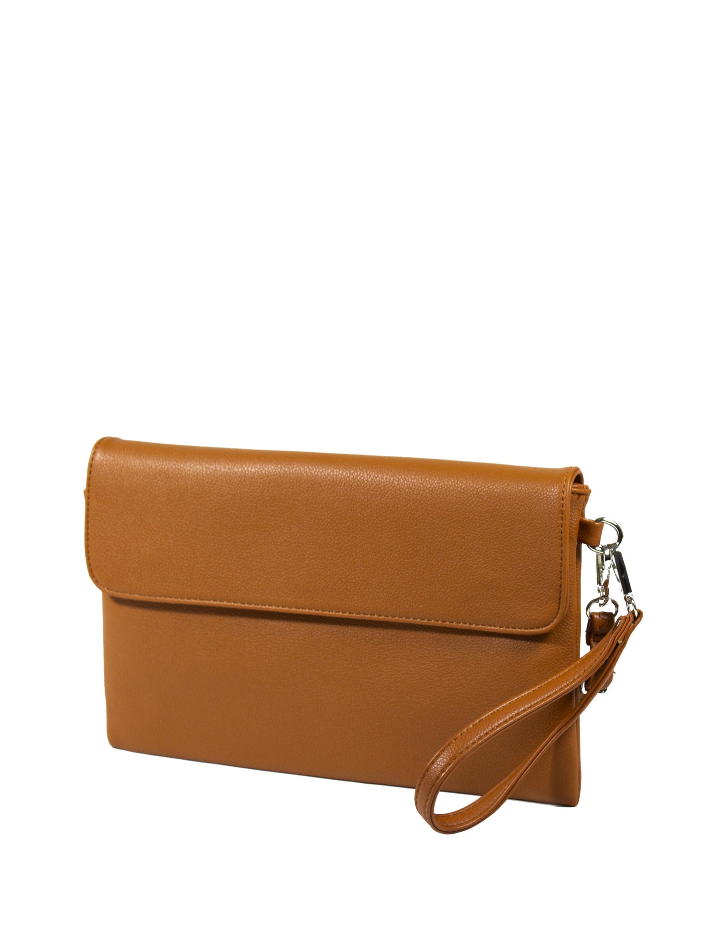 Bustina clutch con bottone magnetico