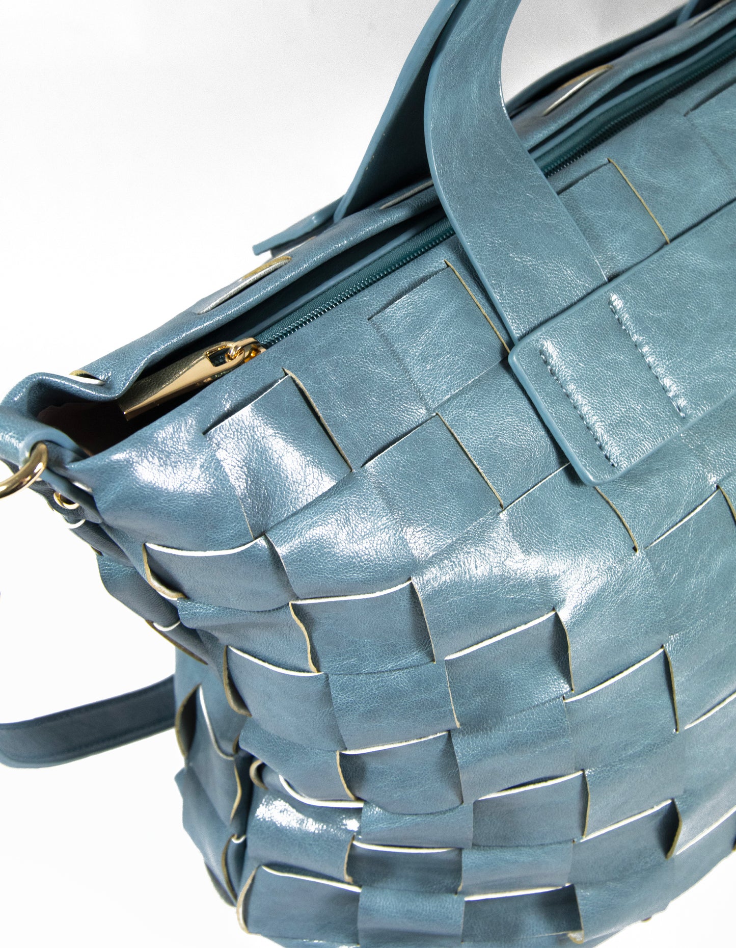 Shopping bag intrecciata