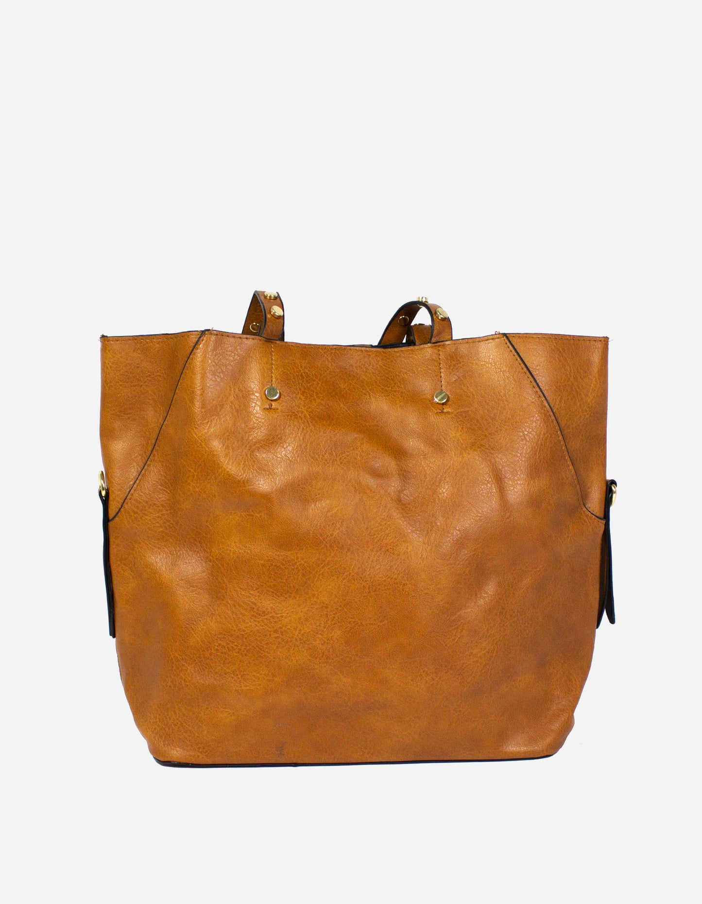 Shopping bag con borchie