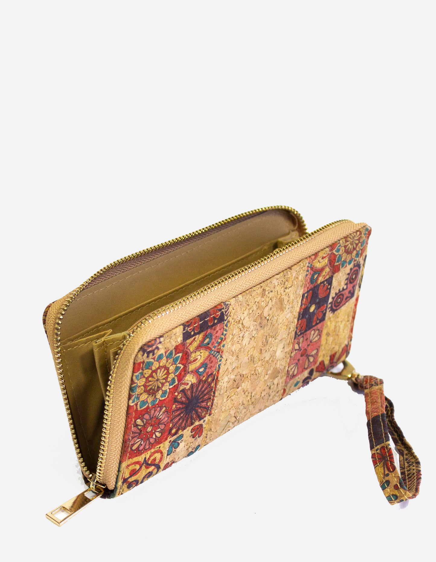 Portafoglio sughero multicolor