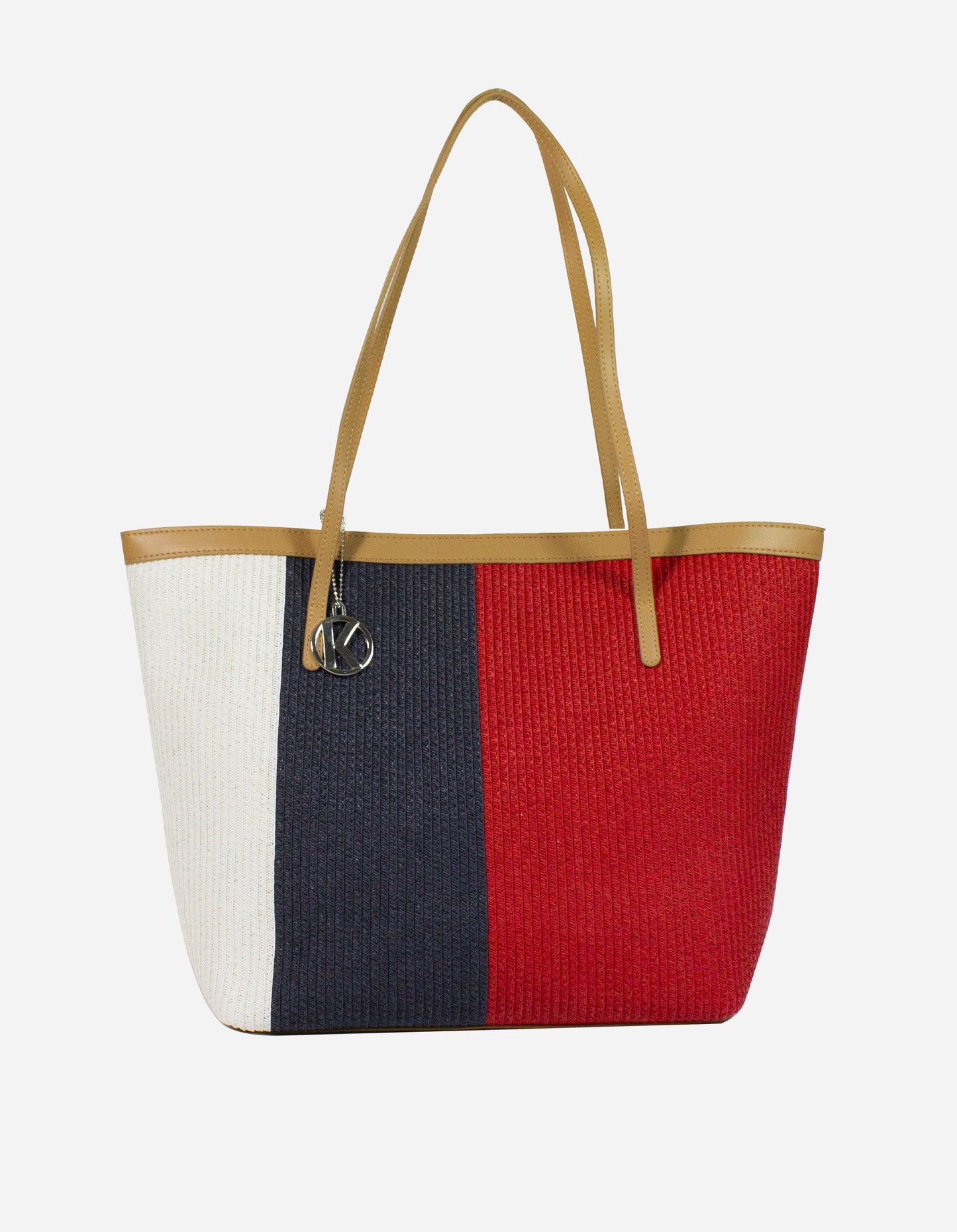 Coordinato borsa e cappello paglia multicolor - MALIBU