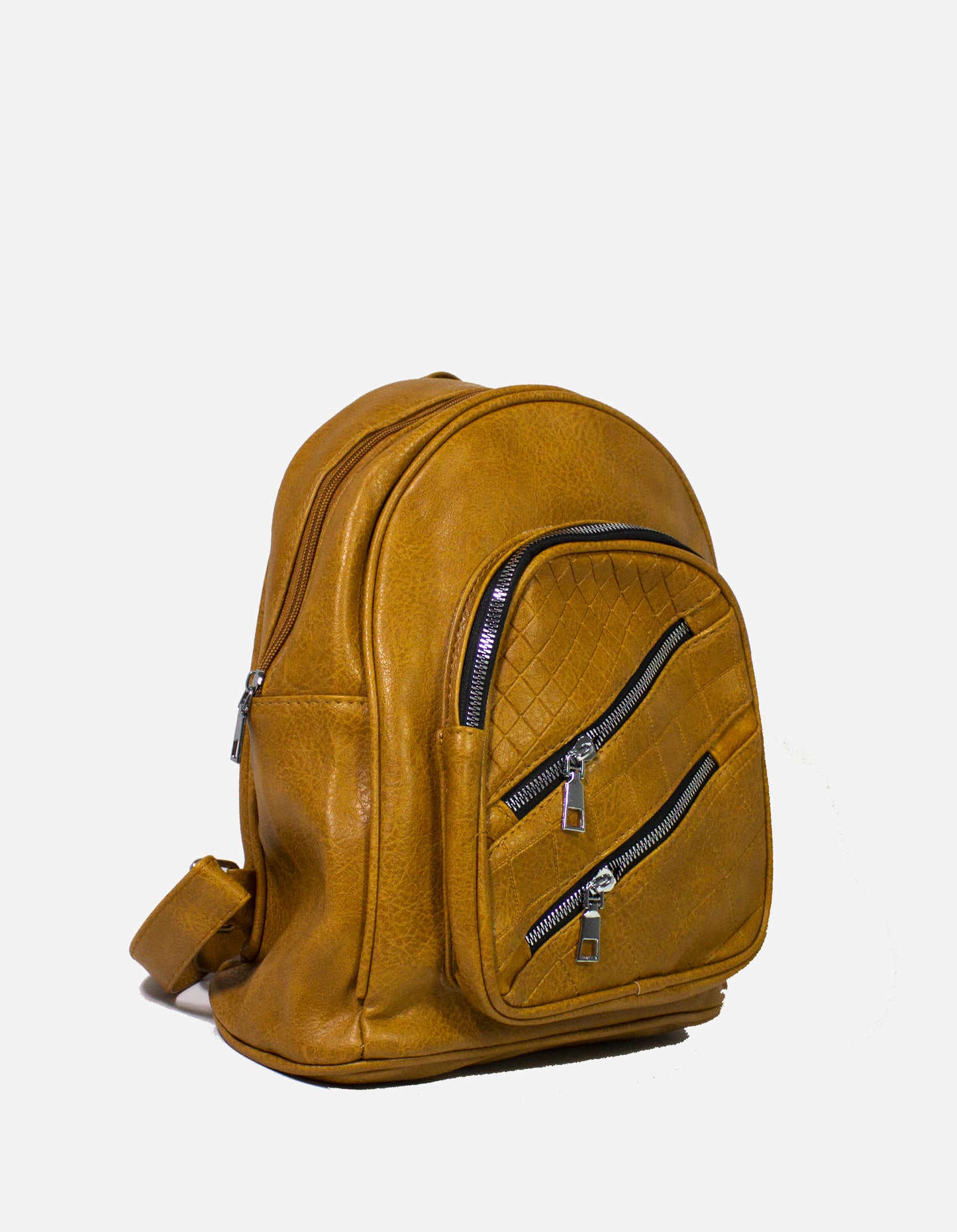 Zaino zip trasversali e tasca frontale - Z031