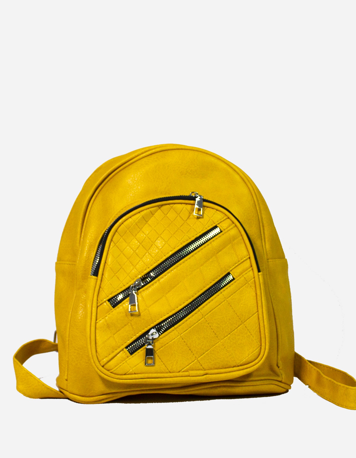 Zaino zip trasversali e tasca frontale - Z031