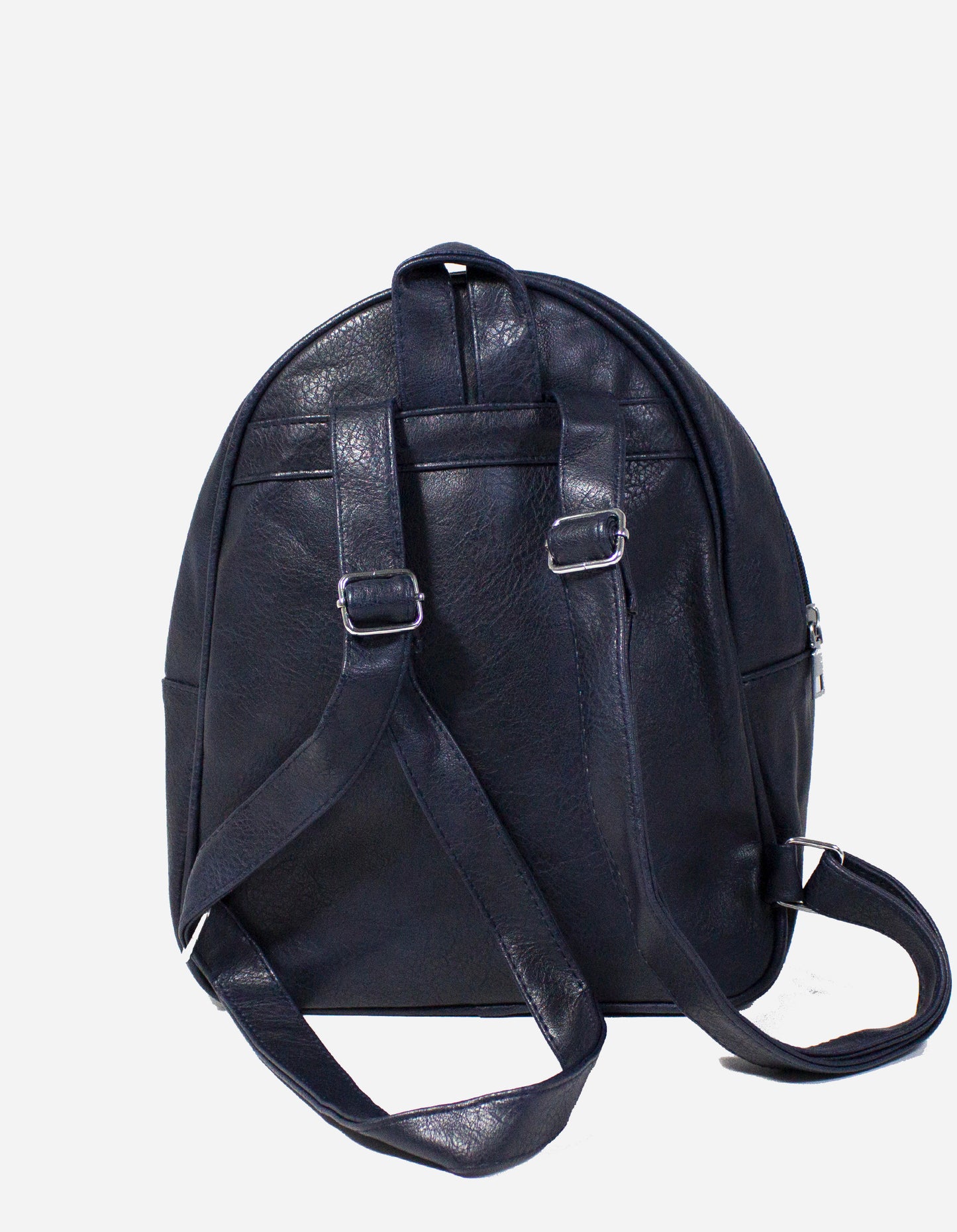 Zaino zip verticale e tasca frontale