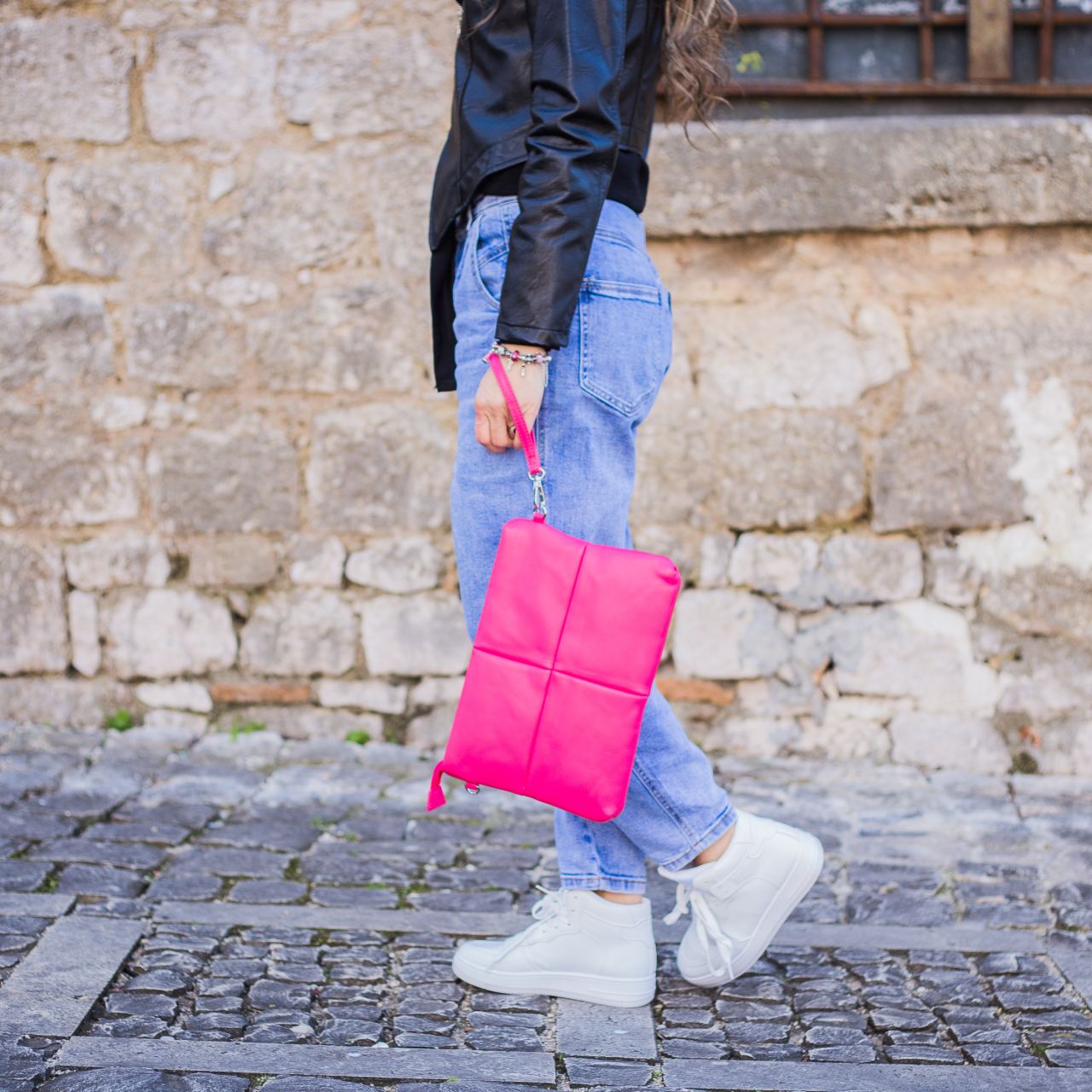 Bustina clutch matelassè