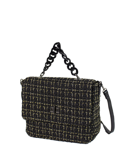 BORSA A MANO TARTAN chiusura switch - BR76805