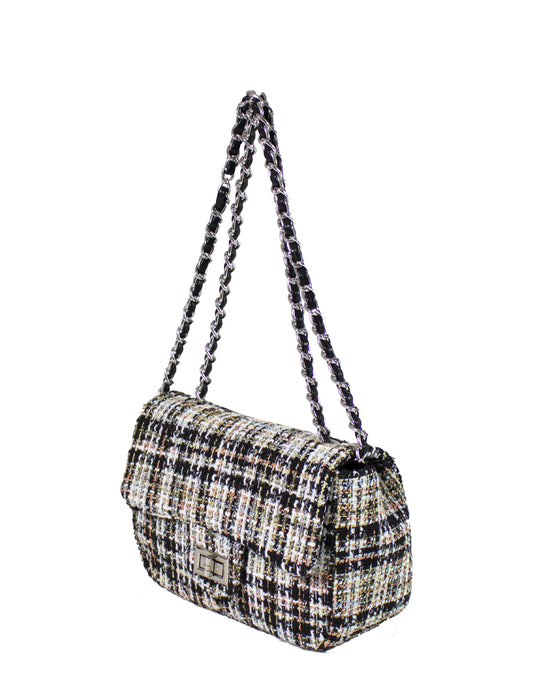 MINIBAG TARTAN CHIUSURA SWITCH - BR76807